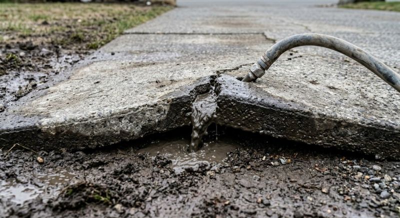 Sunken Sidewalk Repair in Des Moines, IA